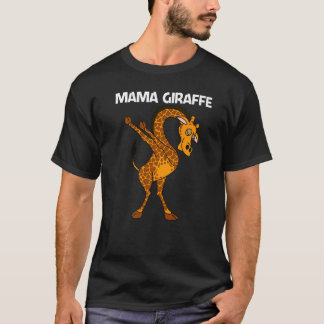 Giraffe für die Mama Safari Wildtiertier 1 T-Shirt