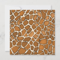 Giraffe Fur Gemustert Print