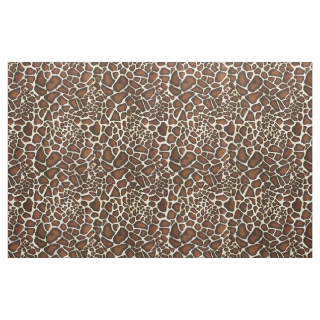 Giraffe Fur Muster Fabric Stoff (Yard (91,4 cm))