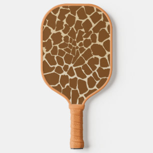 Giraffe Fur Muster Print Pickleball Schläger