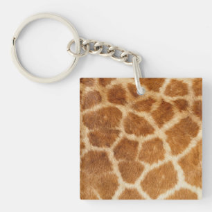 Giraffe Fur Print Schlüsselanhänger