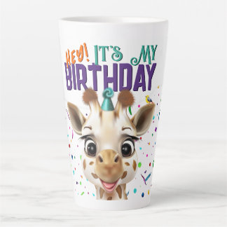 Giraffe Geburtstag Milchtasse