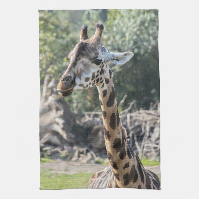 Giraffe Geschirrtuch (Vertikal)