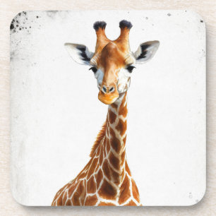 Giraffe Getränkeuntersetzer
