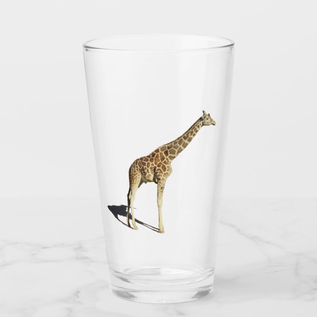 Giraffe Glas (Vorderseite)