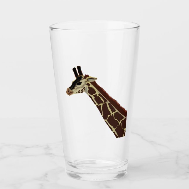 Giraffe Glas (Vorderseite)