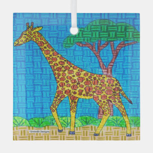 Giraffe - Glasornament Ornament Aus Glas