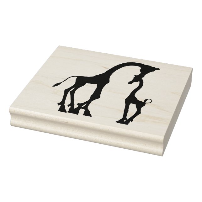 Giraffe Gummistempel (Stempel)