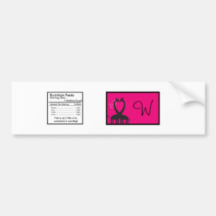 Giraffe Heart Wedding Water Flasche Label Autoaufkleber