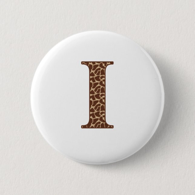 Giraffe I Button (Vorderseite)