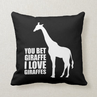 Giraffe I Liebe Giraffen Kissen