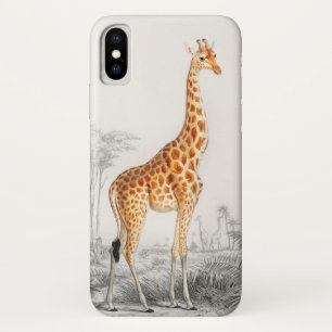 Giraffe Illustration Vintage Kunstdrucke Case-Mate iPhone Hülle