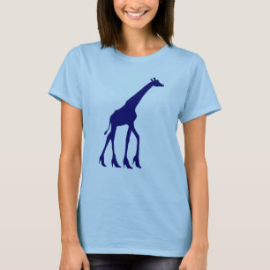 Giraffe im hohen Heels T-Shirt