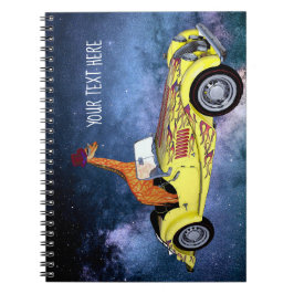 Giraffe im Space Custom Foto Notebook Notizblock