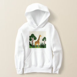 Giraffe im Wald Hoodie