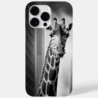 Giraffe in einem Stadtbild Case-Mate iPhone 14 Pro Max Hülle
