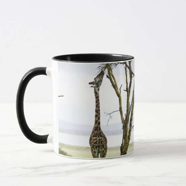 Giraffe in Kenia, Afrika Tasse (Links)