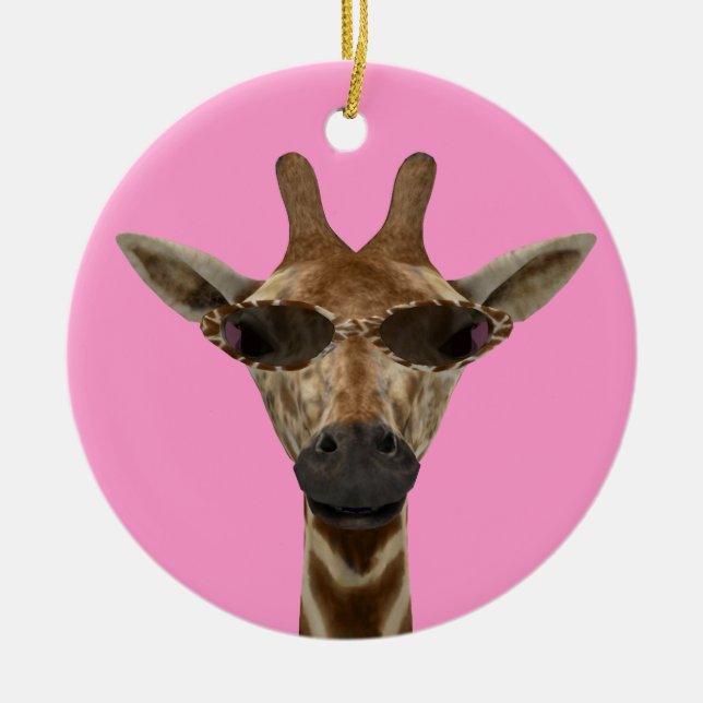 Giraffe Incognito Keramikornament (Vorne)