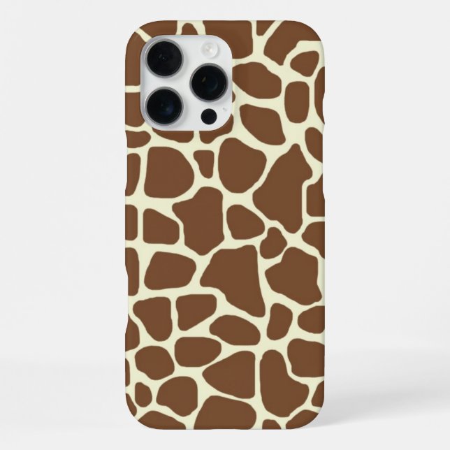 Giraffe iPhone 16 Pro Max Hülle (Rückseite)