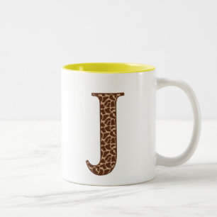 Giraffe J Zweifarbige Tasse