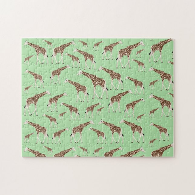 Giraffe Jungle Safari Tier (Horizontal)