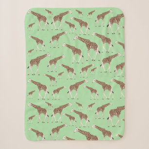 Giraffe Jungle Safari Tier Sherpadecke