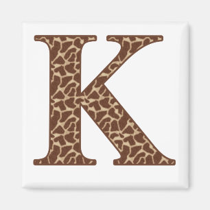 Giraffe K Magnet