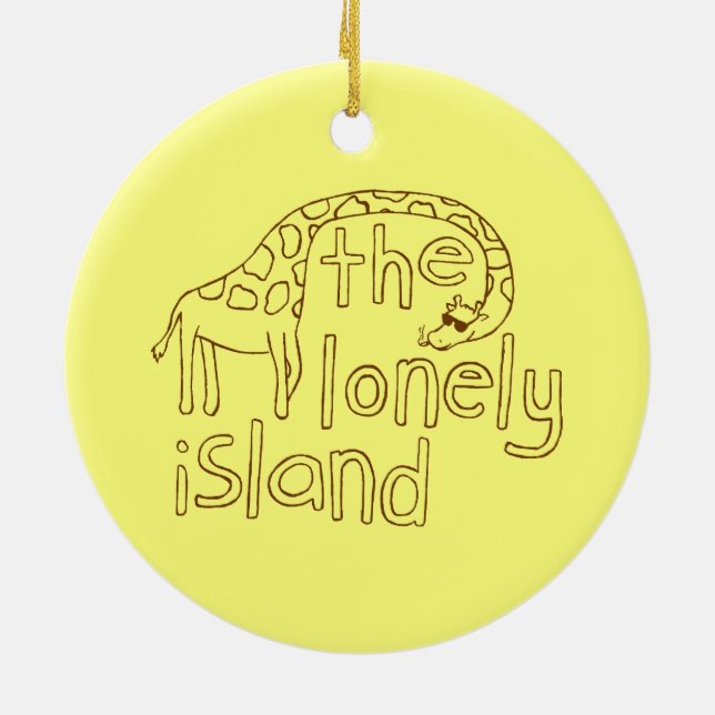 Giraffe Keramikornament (Hinten)