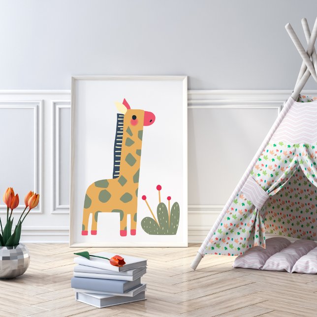 Giraffe Kinderzimmer Room Poster (Von Creator hochgeladen)