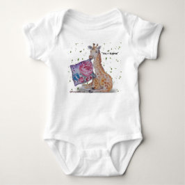Giraffe Kinderzimmer Thema Kinderkleidung Baby Strampler