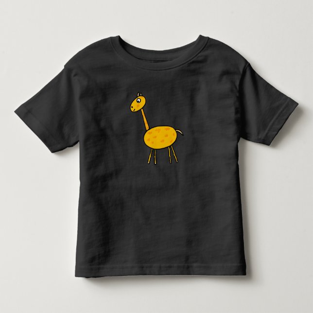 Giraffe Kleinkind T-shirt (Vorderseite)