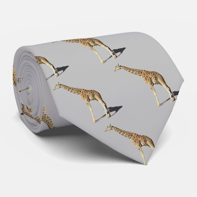 Giraffe Krawatte (Gerollt)