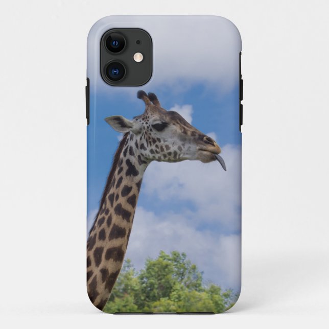 Giraffe Landtier Case-Mate iPhone Hülle (Rückseite)