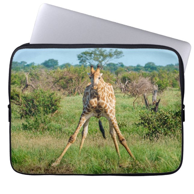 Giraffe Laptop Sleeve (Vorderseite)