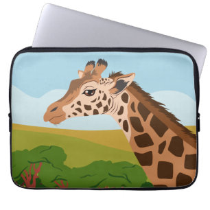 Giraffe Laptopschutzhülle