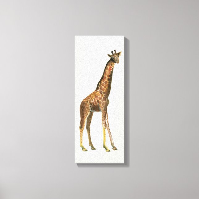 Giraffe Leinwanddruck (Vorderseite)
