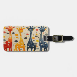 Giraffe Long Neck Gepäckanhänger