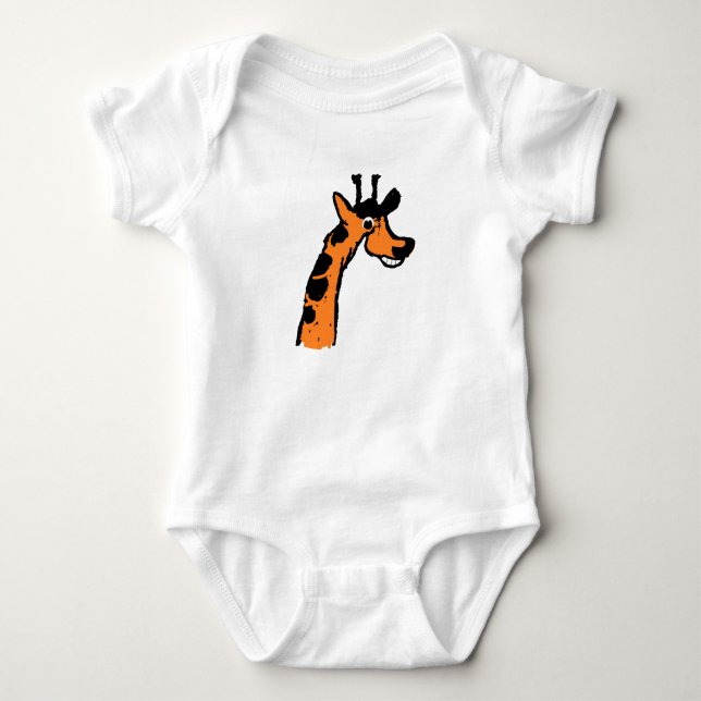 Giraffe Lover Baby Strampler (Vorderseite)