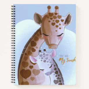 Giraffe Lover Niedliche Giraffen Notizbuch