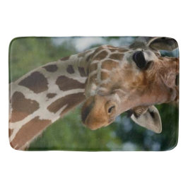 Giraffe Lovers Art Badematte