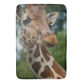 Giraffe Lovers Art Badematte