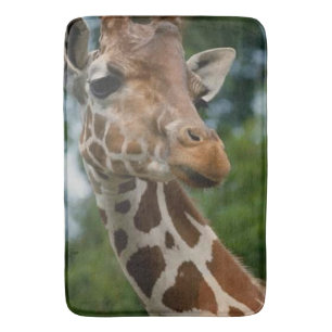 Giraffe Lovers Art Badematte