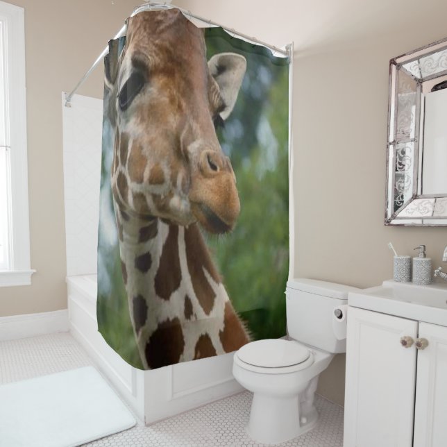 Giraffe Lovers Art Duschvorhang (Beispiel)