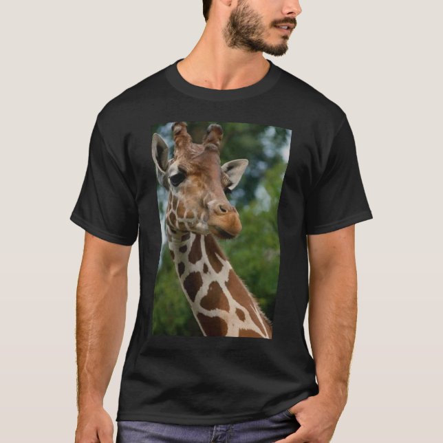 Giraffe Lovers Kunstgeschenke T-Shirt (Vorderseite)