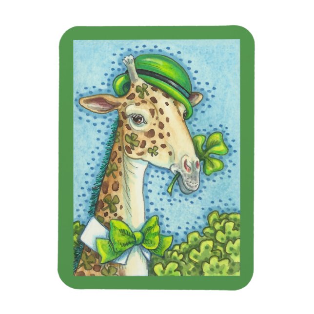 GIRAFFE MAGNET Vert GIRAFFE IRLANDAIS CHANCEUX *Pe (Vertical)