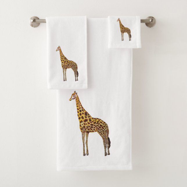 Giraffe Malerei Badetuch Set (Insitu)