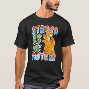 Giraffe Mama stark als Mutter Mama Mother Mother M T-Shirt
