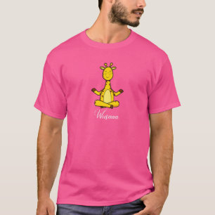 Giraffe Meditation Sonnenblumenatmung Deep Wusaa C T-Shirt