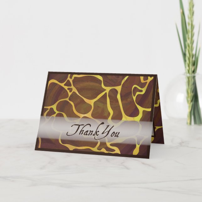 Giraffe Merci animal sauvage (Devant)