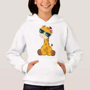 Giraffe Mignonne, Giraffe Avec Lunettes De Soleil,